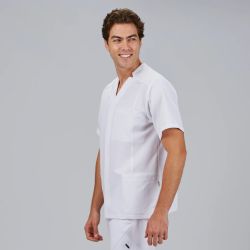 Blusa Hombre Alfred (Manga Corta e Iris Sostenible)