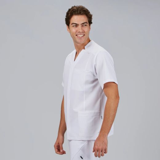 Blusa Hombre Alfred (Manga Corta e Iris Sostenible)