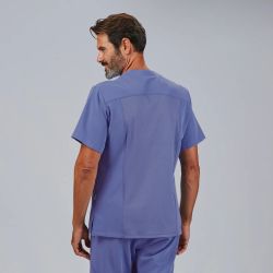 Blusa Hombre Alfred (Manga Corta e Iris Sostenible)