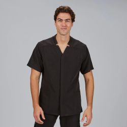 Blusa Hombre Alfred (Manga Corta e Iris Sostenible)