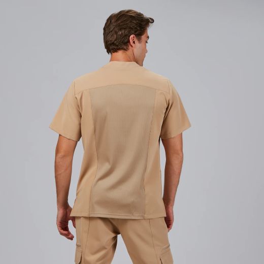 Blusa Hombre Alfred (Manga Corta e Iris Sostenible)