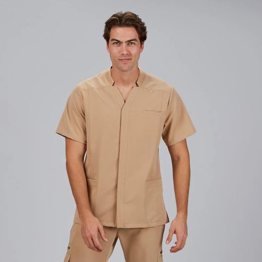 Blusa Hombre Alfred (Manga Corta e Iris Sostenible)