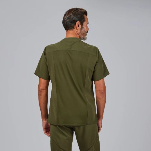 Blusa Hombre Alfred (Manga Corta e Iris Sostenible)