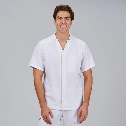 Blusa Hombre Alfred (Manga Corta e Iris Sostenible)