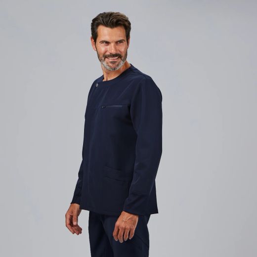 Blusa Hombre Hernán (Cierre Cruzado y Sostenible)