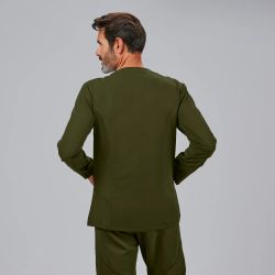 Blusa Hombre Hernán (Cierre Cruzado y Sostenible)