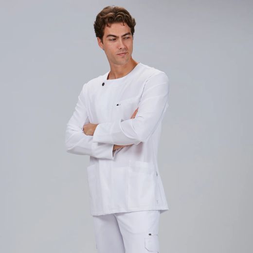 Blusa Hombre Hernán (Cierre Cruzado y Sostenible)