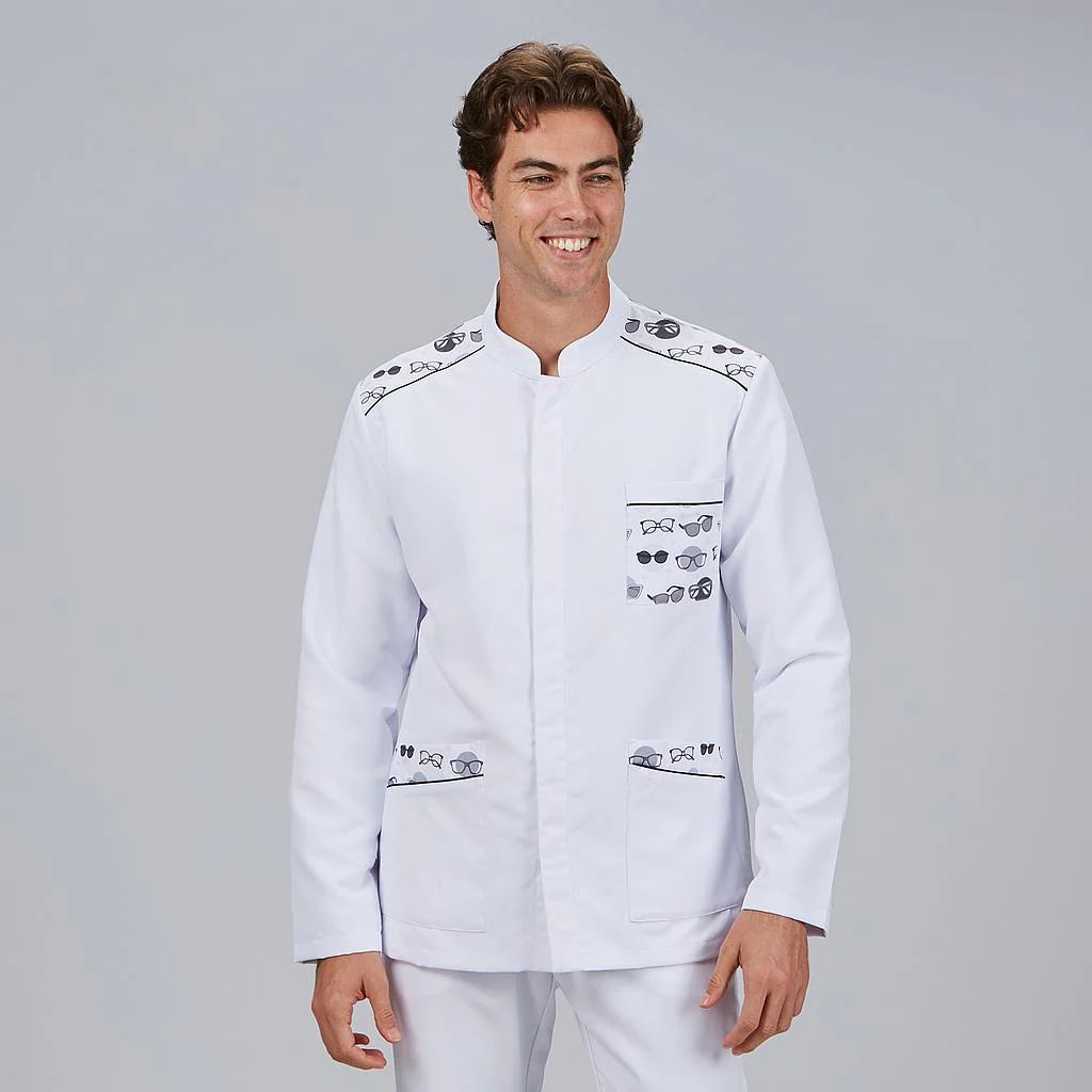 Blusa Hombre Jacob Manga Larga (Cuello Mao y Air Dry) 2XL