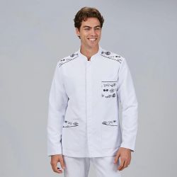 Blusa Hombre Jacob Manga Larga (Cuello Mao y Air Dry)