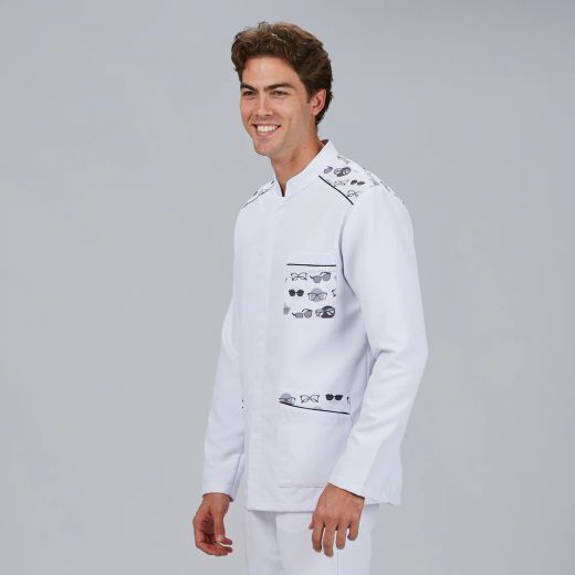 Blusa Hombre Jacob Manga Larga (Cuello Mao y Air Dry)