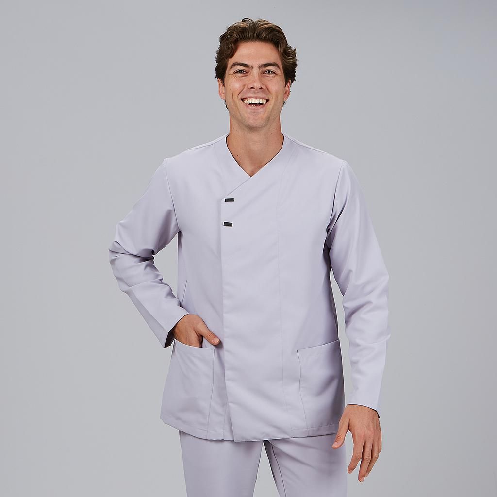 Blusa Hombre Fabián (Microfibra Manga Larga) Azul marino / 2XL