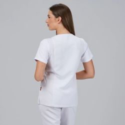 Blusa Mujer Aina Microfibra Reciclada (Cierre Asimétrico)