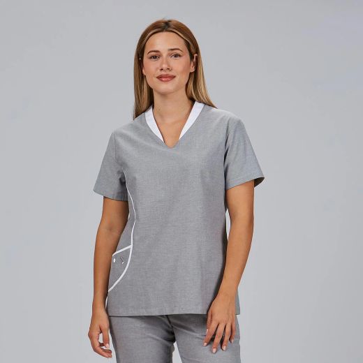 Blusa Mujer Brenda (Tejido Oxford Premium)