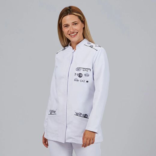 Blusa Mujer Candela Manga Larga (Cuello Mao y Air Dry)