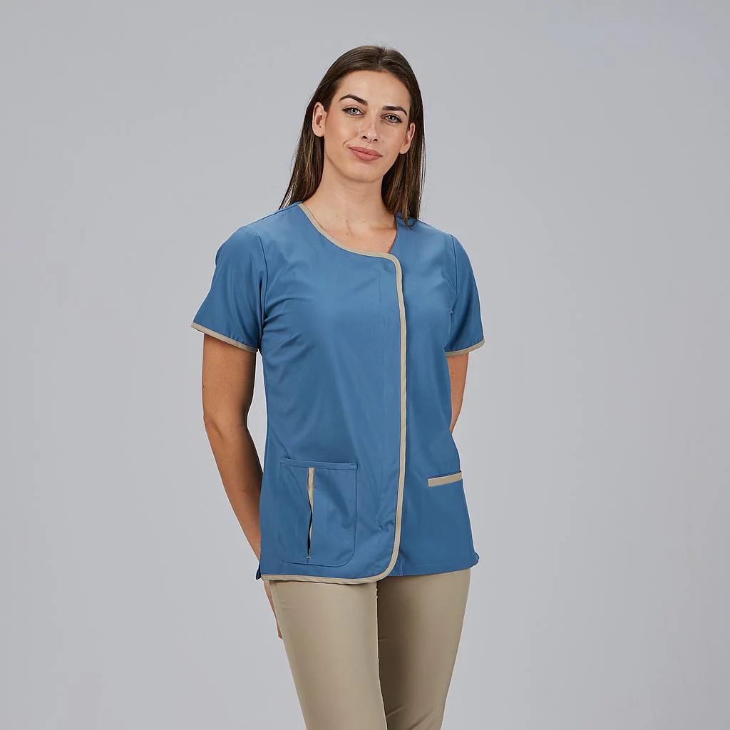 Blusa Mujer Casilda (Microfibra 360 y Manga Ranglán) Azul / 2XL