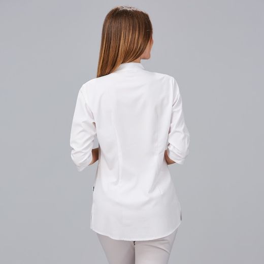 Blusa mujer cuello mao negro o blanco