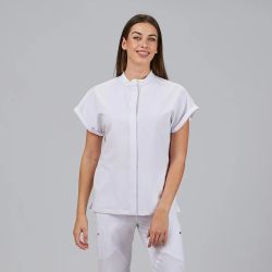 Blusa Mujer Débora (Tejido Reciclado y Manga Japonesa)