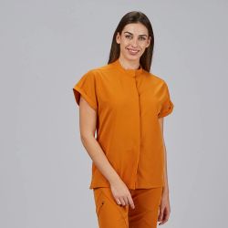 Blusa Mujer Débora (Tejido Reciclado y Manga Japonesa)