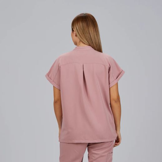 Blusa Mujer Débora (Tejido Reciclado y Manga Japonesa)