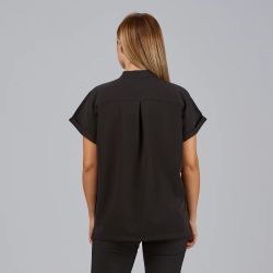 Blusa Mujer Débora (Tejido Reciclado y Manga Japonesa)
