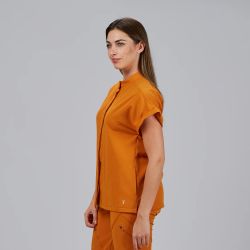 Blusa Mujer Débora (Tejido Reciclado y Manga Japonesa)