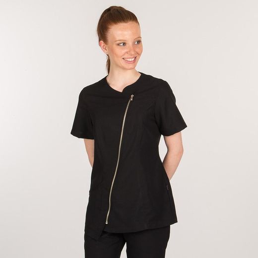 Chemisier femme Elba noir ou blanc