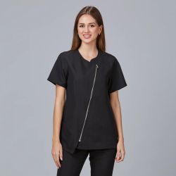 Chemisier femme Elba noir ou blanc