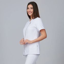 Chemisier femme Elba noir ou blanc