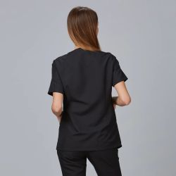 Chemisier femme Elba noir ou blanc