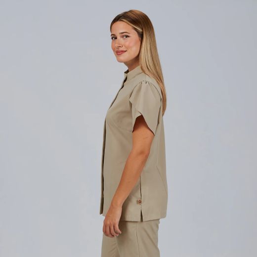 Blusa Mujer Lina (Sorema Sostenible y Manga Tulipán)