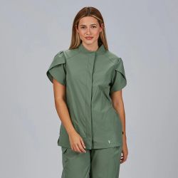 Blusa Mujer Lina (Sorema Sostenible y Manga Tulipán)