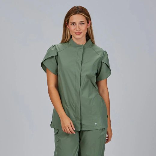 Blusa Mujer Lina (Sorema Sostenible y Manga Tulipán)