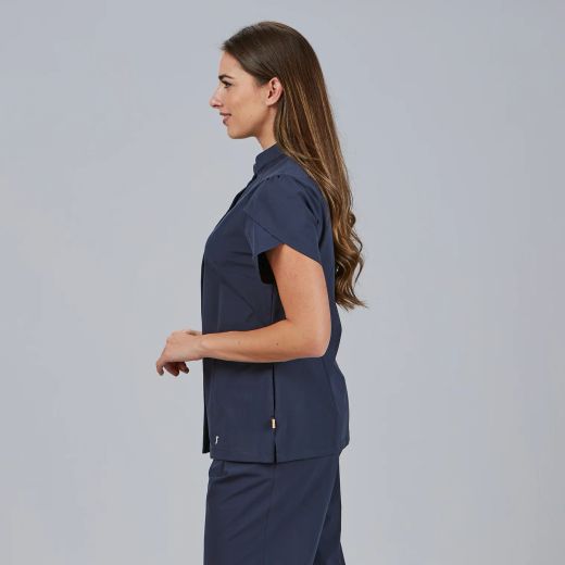 Blusa Mujer Lina (Sorema Sostenible y Manga Tulipán)