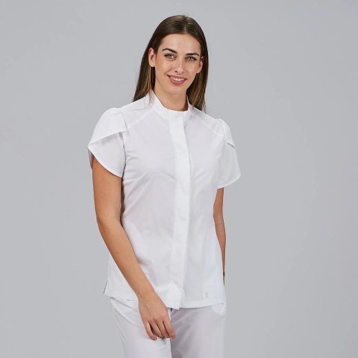 Blusa Mujer Lina (Sorema Sostenible y Manga Tulipán)