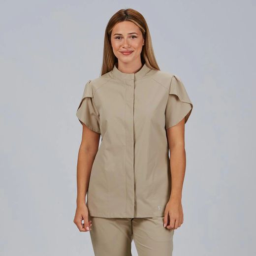 Blusa Mujer Lina (Sorema Sostenible y Manga Tulipán)