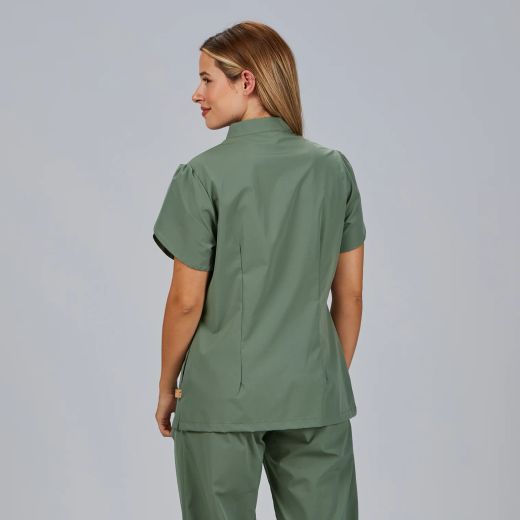 Blusa Mujer Lina (Sorema Sostenible y Manga Tulipán)