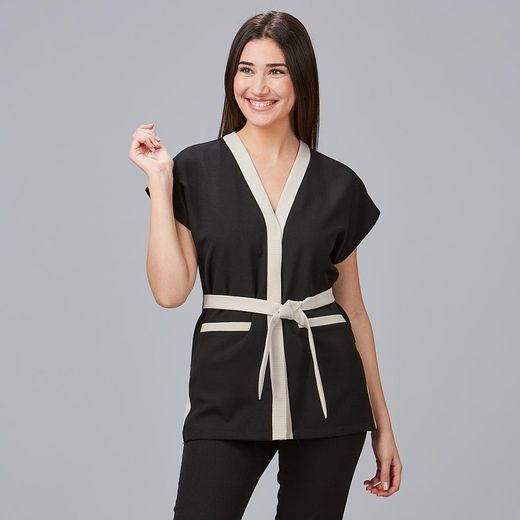 Blusa Mujer Loto (Tejido X.LINEN con Lazo)