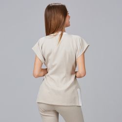 Blusa Mujer Loto (Tejido X.LINEN con Lazo)