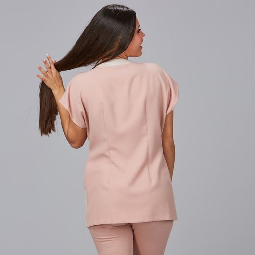 Blusa Mujer Loto (Tejido X.LINEN con Lazo)