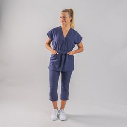 Blusa Mujer Loto (Tejido X.LINEN con Lazo)