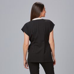 Blusa Mujer Loto (Tejido X.LINEN con Lazo)