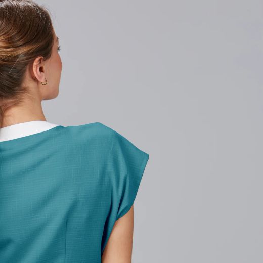 Blusa Mujer Loto (Tejido X.LINEN con Lazo)