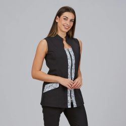 Blusa Mujer Luisa (Manga Sisa y Escote Trapecio)