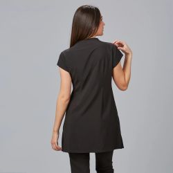 Blusa Mujer Madeira Negra (Cuello Chimenea)