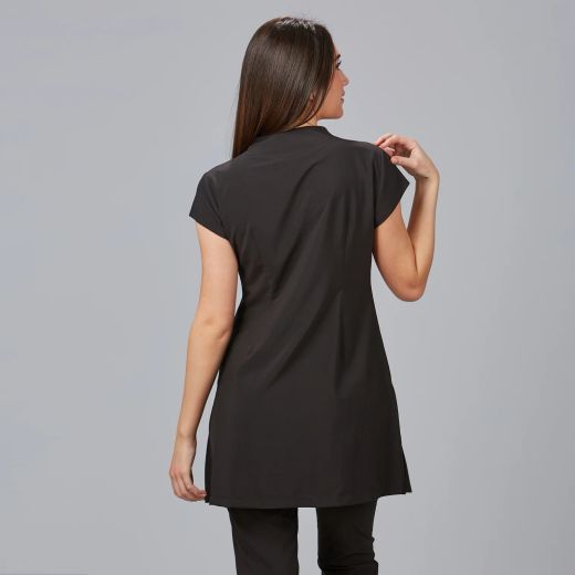 Blusa Mujer Madeira Negra (Cuello Chimenea)