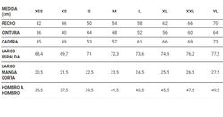 Casaca mujer Maldivas colores