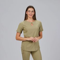 Blusa Mujer Maria Extrafiber Fine (Escote Lágrima)