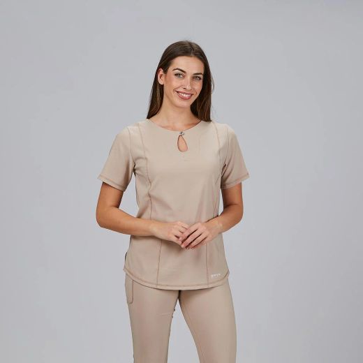Blusa Mujer Maria Extrafiber Fine (Escote Lágrima)