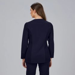 Blusa Mujer Marina (Cierre Cruzado y Sostenible)