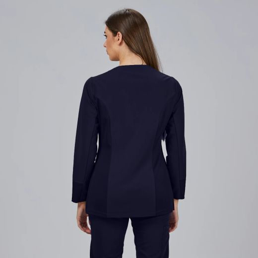 Blusa Mujer Marina (Cierre Cruzado y Sostenible)